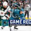 Game Recap: Sharks 2, Wild 6
