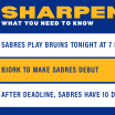 Sharpen Up: April 13, 2021 | With Trade Deadline past, Sabres face Boston