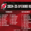 Devils Announce 2024-25 Roster | RELEASE 10.7.24