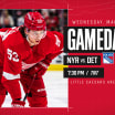 Preview: Red Wings focused on positive mindset Wednesday vs. Rangers