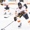 Color of Hockey Addie Alvarez hometown hero for RIT womens team