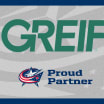 greif announced as new partner of columbus blue jackets