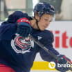 blue jackets development camp malte vass
