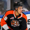 cayden lindstrom return blue jackets medicine hat