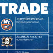 Islanders Trade Kylington to Ducks for Future Considerations