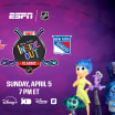 ESPN, Disney, Pixar and National Hockey League Team Up for Inside Out Classic