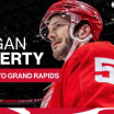 Red Wings assign Brogan Rafferty to Grand Rapids