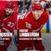 Red Wings recall Michael Rasmussen from Griffins