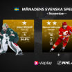 Månadens svenska NHL stjärnor november 2025