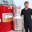 Schenn takes Cup to dad's work in Saskatoon