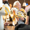 Matt Grzelcyk father steals show during Bruins dads trip