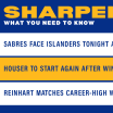 Sharpen Up: May 4, 2021 | Sabres set to play final home game of season