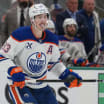 Edmonton Oilers Center Ryan Nugent-Hopkins fuer Spiel 3 fraglich