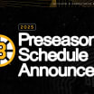 Bruins Announce 2025 Preseason Schedule 