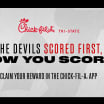 Devils Scored First! Now You Score From Chick-Fil-A