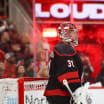 NHL EDGE postseason stats for Carolina Hurricanes goalie Frederik Andersen 