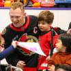 Sens make annual visit to CHEO