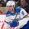 Blues assign Texier to Springfield