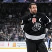 Känslosamt tal från Anze Kopitar i sista hemmamatchen med Kings