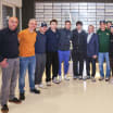 Members of Israel Elite Hockey League teams visit NHL office