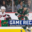 Ottawa Senators Minnesota Wild game recap April 2