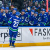 Första målet i NHL för Canucks talang Jonathan Lekkerimäki