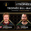 Andersen, Ingram et Kylington sont les finalistes au trophée Masterton