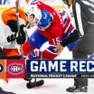 Philadelphia Flyers Montreal Canadiens game recap March 28