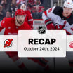 New Jersey Devils Detroit Red Wings game recap October 24