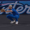 New York Rangers Winter Classic baseball catch Marlins