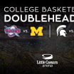 Men's college basketball doubleheader at Little Caesars Arena announced