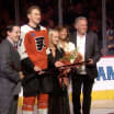 Flyers Erik Johnson 1000th NHL game ceremony