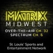 Watch 6 historic Blues games free over-the-air with exclusive player commentary only on Matrix Midwest