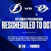 LIGHTNING’S GAME TONIGHT VERSUS NASHVILLE POSTPONED