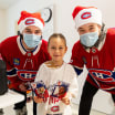 Les Canadiens répandent la joie dans des hôpitaux de Montréal