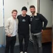 Thomas Mueller und Tate Johnson treffen sich in Vancouver mit Tim Stuetzle