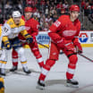 Red Wings Albert Johansson tredje svensk att NHL-debutera den här säsongen