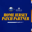 buffalo sabres seneca resorts and casinos home game jersey patch partner