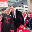 Notes: Wings get special escort from Red Carpet Ambassadors