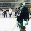 Marc-Andre Fleury visits youth hockey practice in Pittsburgh