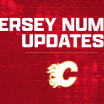 Jersey Number Updates