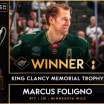 Marcus Foligno wins King Clancy Memorial Trophy