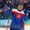 Juraj Slafkovsky Jeux olympiques Slovaquie quart de finale glace blessure