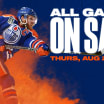 RELEASE: Oilers single game tickets available Thursday, Aug. 29