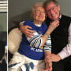 100-year-old Marge Kirchhoefer cheers for Blues in Stanley Cup Final