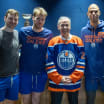 BLOG: Prime Minister Mark Carney skates with the Oilers at Rogers Place