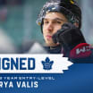 Maple Leafs Sign Forward Borya Valis To Three-year, Entry-level Contract