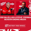 Yzerman & McLellan season ending presser