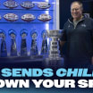 Bill Belichick visits Stanley Cup during Final