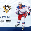 Rangers at Penguins: Pregame Notes | 10.11.25